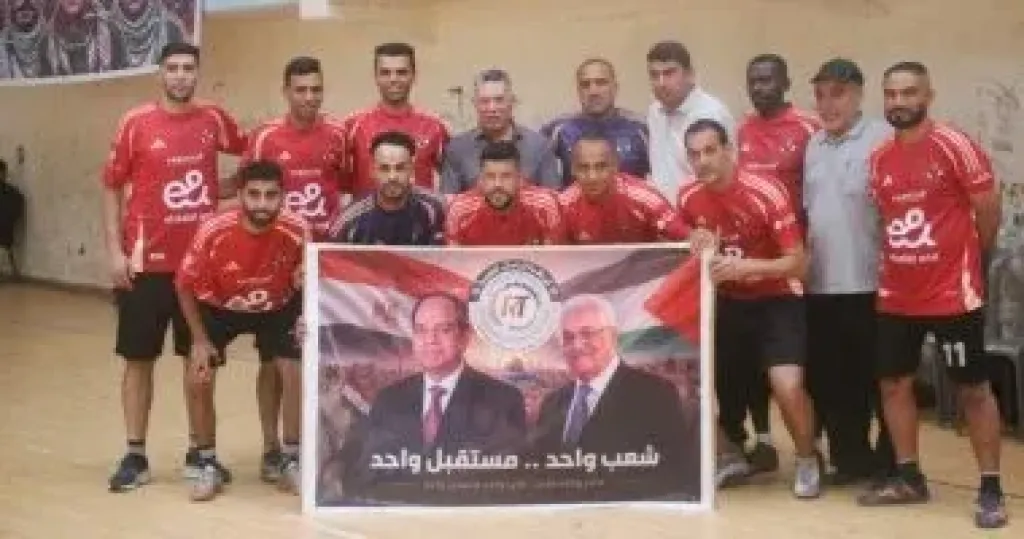 مباراة بين الأهلي والزمالك فى غزة