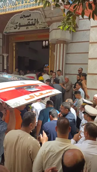  تشييع جنازة الشهيد البطل ابن البحيرة