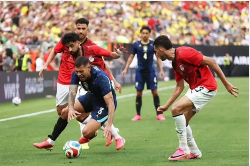منتخب مصر والبرازيل