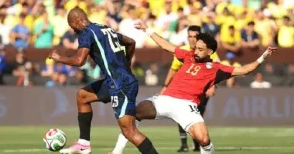 مباراة مصر والبرازيل