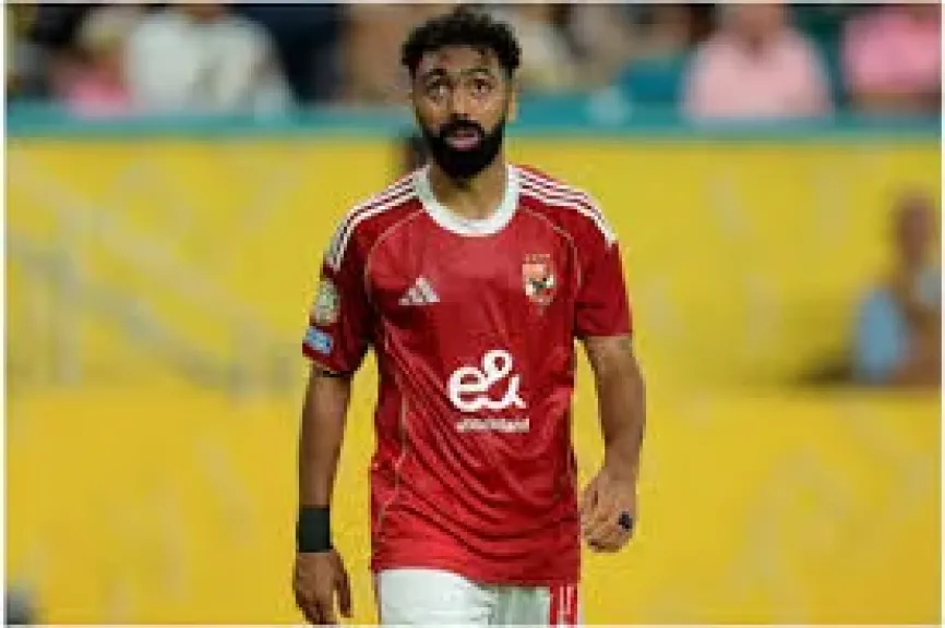 حسين الشحات نجم النادي الأهلي