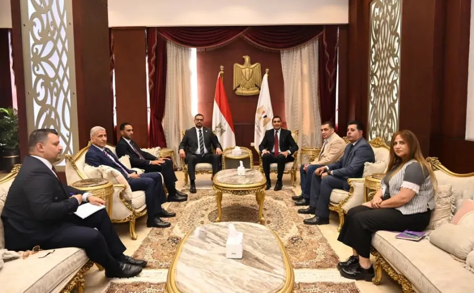 وزير الشباب والرياضة يلتقي نظيره الليبي لبحث سبل تكثيف التعاون المشترك