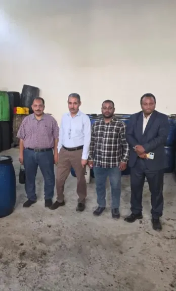 جانب من المضبوطات 