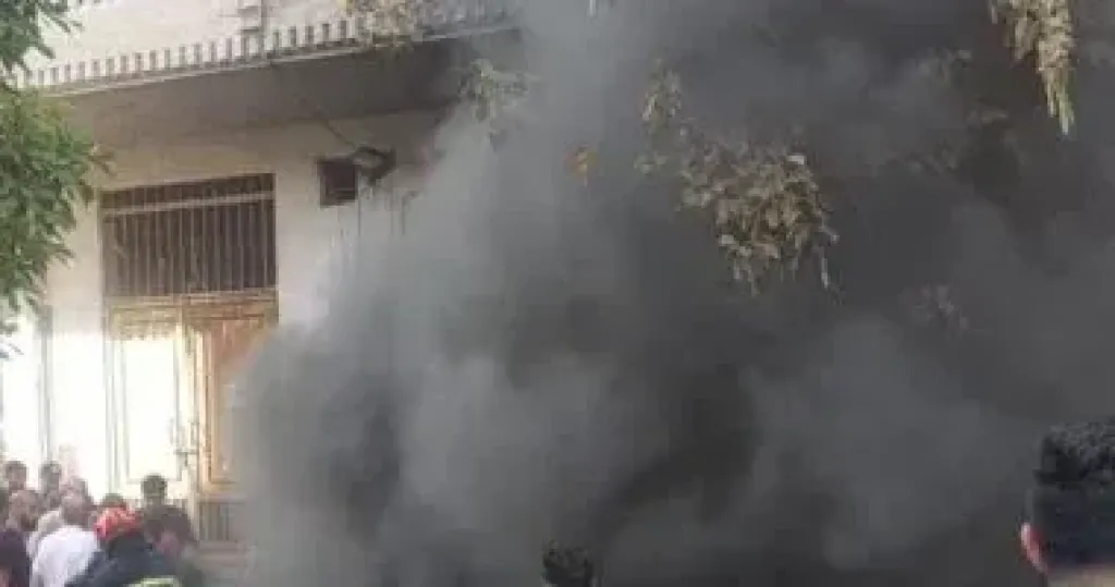 اندلاع حريق 