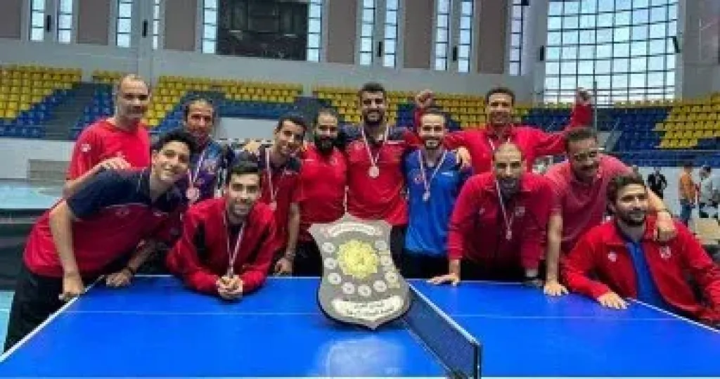 رجال تنس طاولة الأهلي