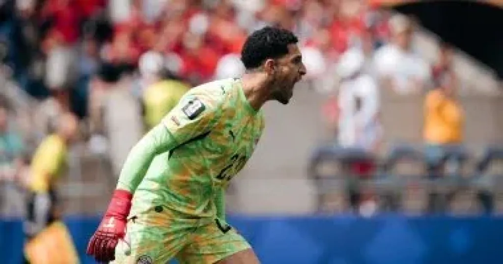 مصطفى شوبير حارس مرمى منتخب مصر
