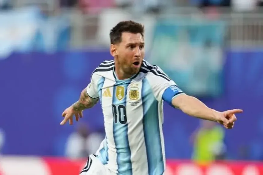 ميسي نجم منتخب الأرجنتين