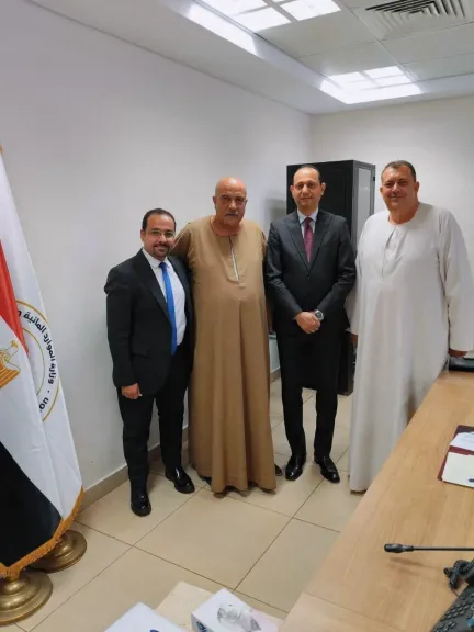 النائب رائف تمراز ووزير الرى 