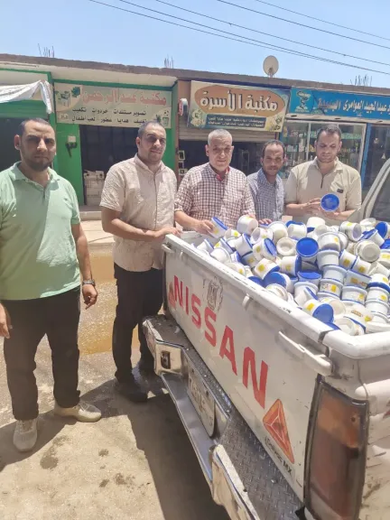 جانب من المضبوطات 
