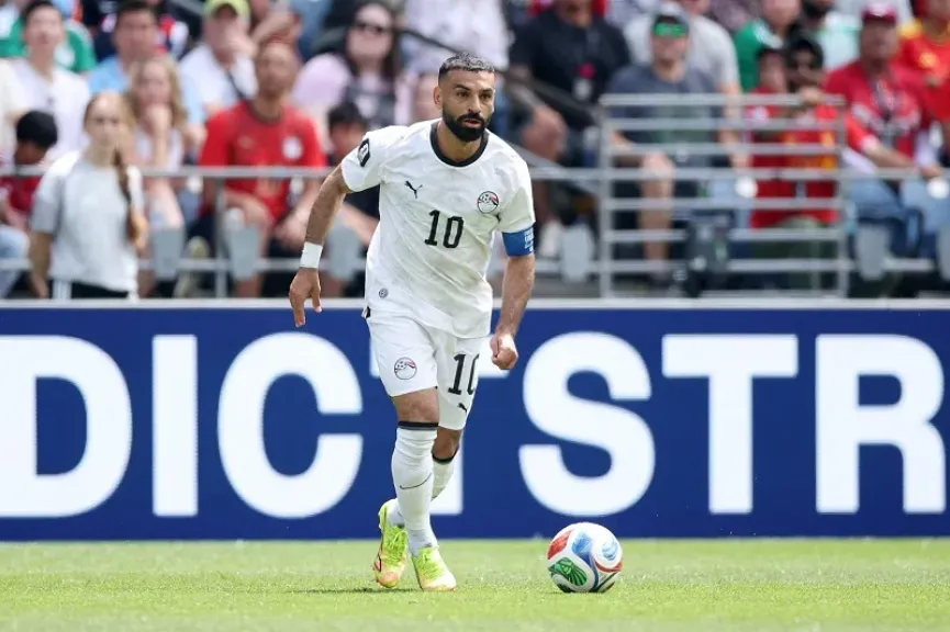 محمد صلاح نجم منتخب مصر
