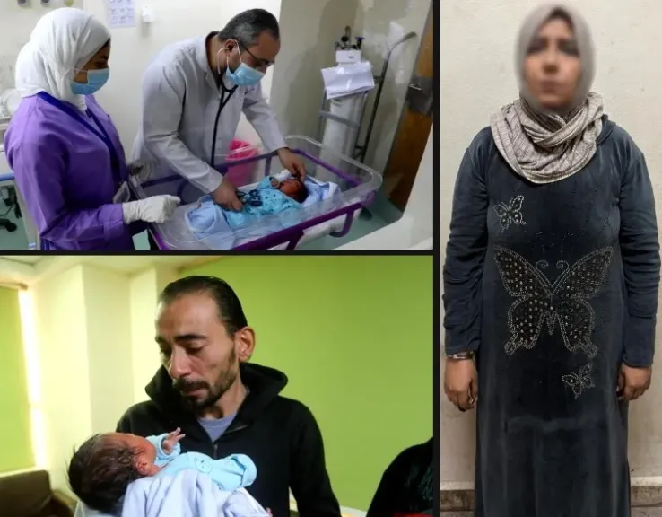 محاكمة المتهمة بخطف رضيعة من مستشفى الحسين