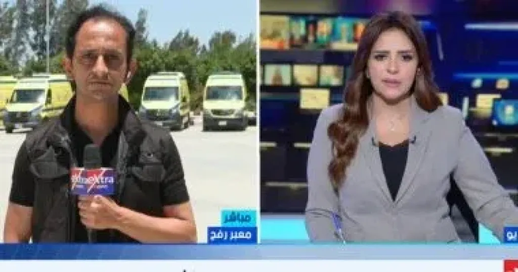 أحمد نبيل مراسل «إكسترا نيوز»