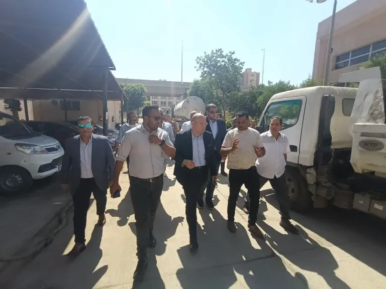 جولة نائب محافظ الجيزة
