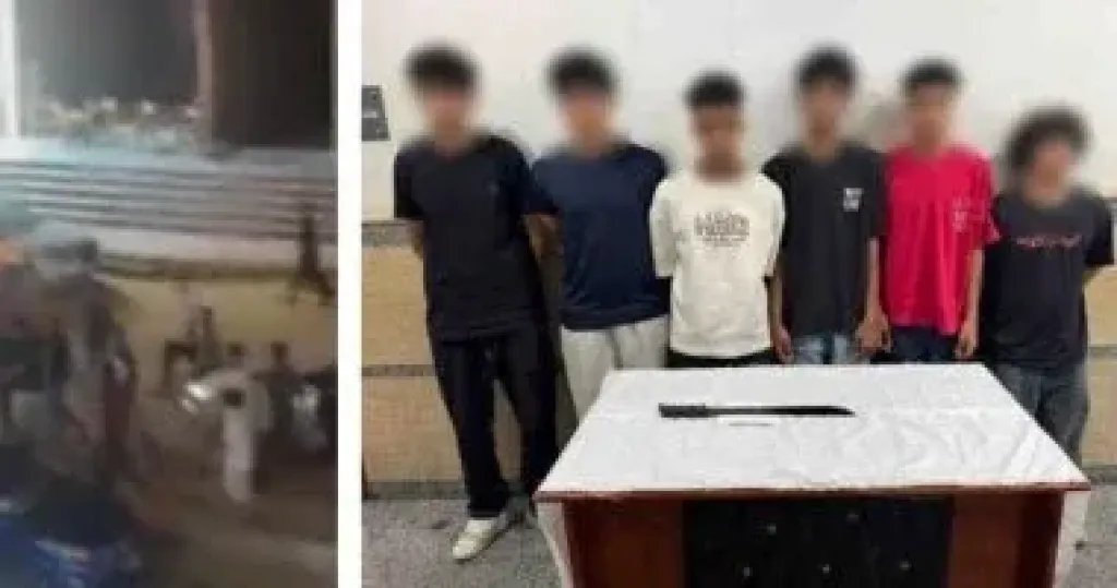 ضبط الطلاب المتشاجرين في الجيزة بعد تلويح أحدهم بسلاح