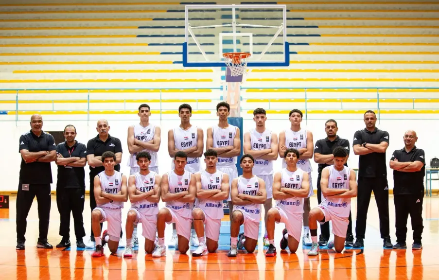 منتخب مصر يفوز على الجزائر في البطولة العربية لكرة السلة للناشئين بتونس