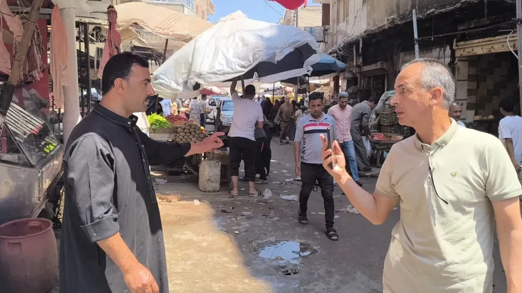 إزالة ١٥٢ مخالفة إشغال ومصادرة مكبرات الصوت المخالفة ومتابعة زاوية عبود لليوم الثاني على التوالي