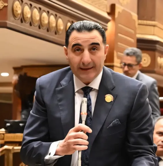 الدكتور السعيد غنيم، رئيس الهيئة البرلمانية لحزب المؤتمر بمجلس الشيوخ