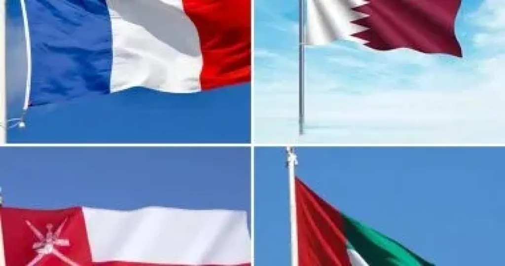 فرنسا والإمارات وقطر وعمان