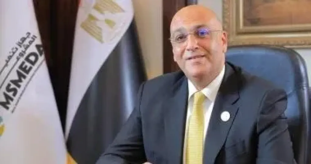باسل رحمي الرئيس التنفيذي لجهاز تنمية المشروعات المتوسطة والصغيرة