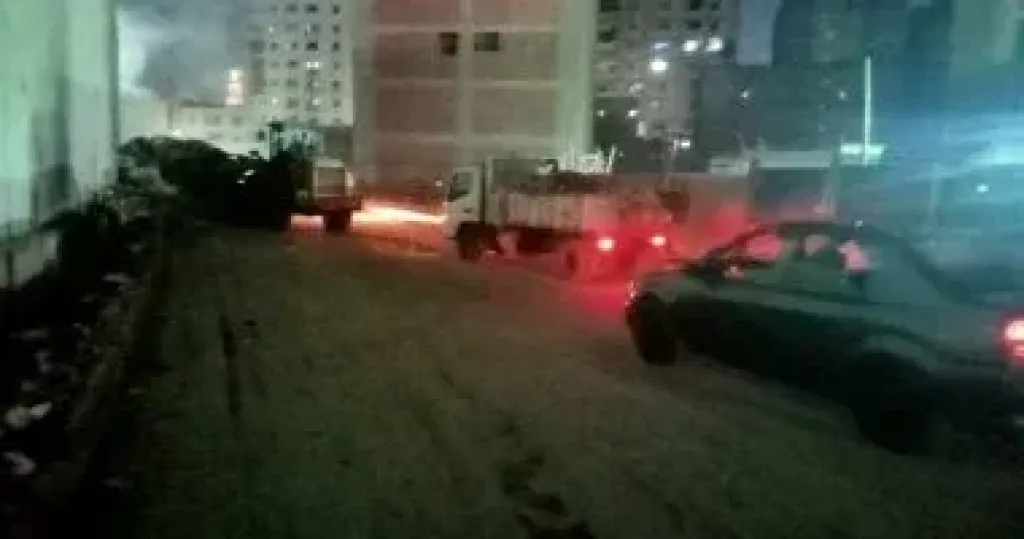 إيقاف أعمال بناء مخالفة ورفع إشغالات فريزة خلال حملات فى الجيزة