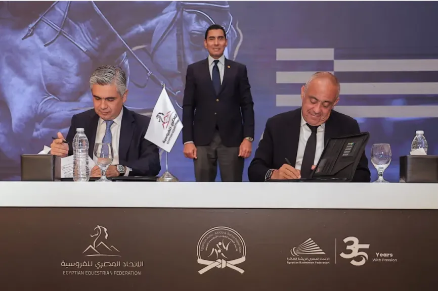 جانب من توقيع اتفاقيات شراكة