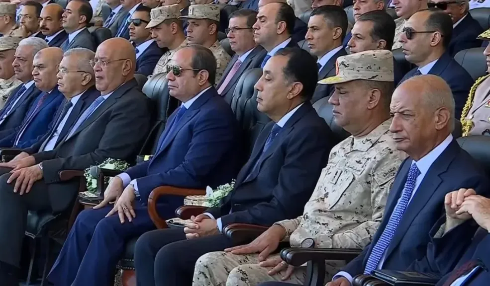 السيد الرئيس عبدالفتاح السيسي بشهد استعراض إمكانيات أجهزة الدولة في مُجابهة الأزمات والكوارث