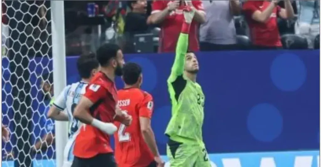 مصطفى شوبير يحرم الارجنيت من التعادل