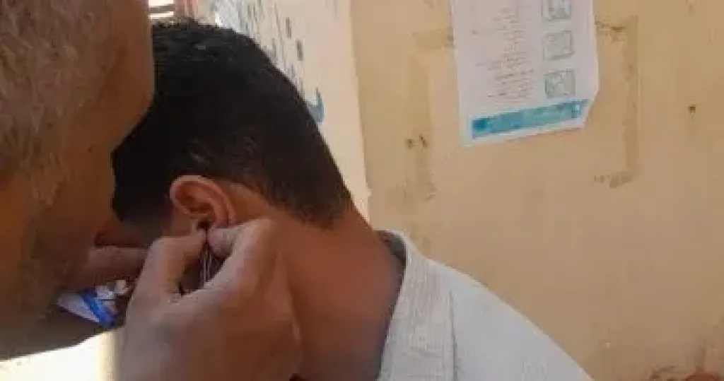 سماعات أذن بامتحانات الثانوية بالقليوبية