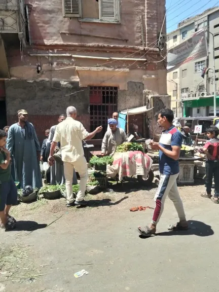 جانب من الإشغالات 