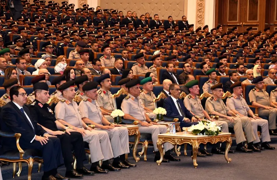 احتفالية قبول دفعات جديدة بالأكاديمية العسكرية والكليات العسكرية