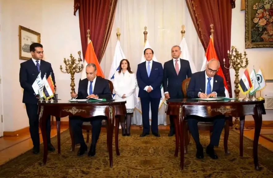 توقيع مذكرة تفاهم بين الوكالة المصرية واتحاد مجالس الدولة والمحاكم العليا الإدارية الإفريقية