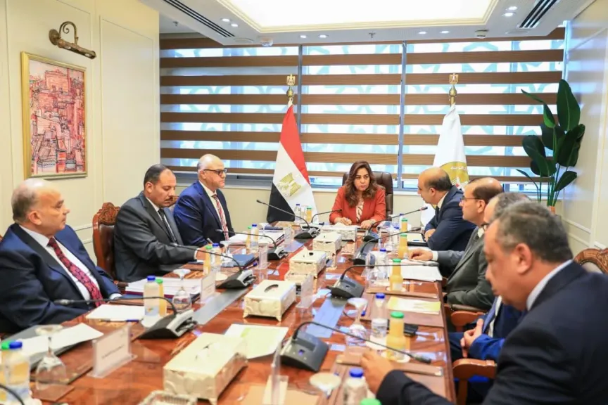 اجتماع الدكتورة منال عوض وزيرة التنمية المحلية والبيئة مع المهندس أيمن عطية محافظ الإسكندرية
