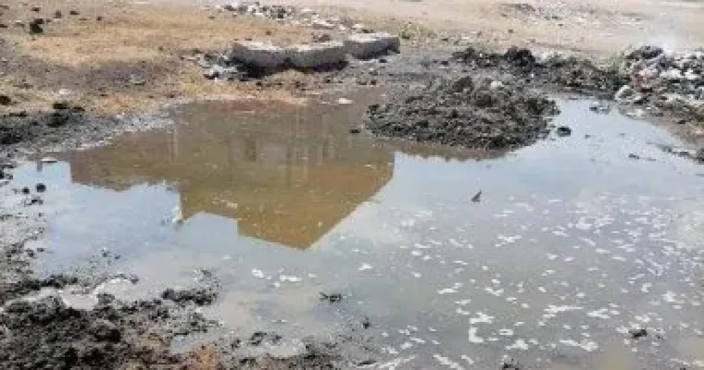 طفح مياه الصرف الصحى