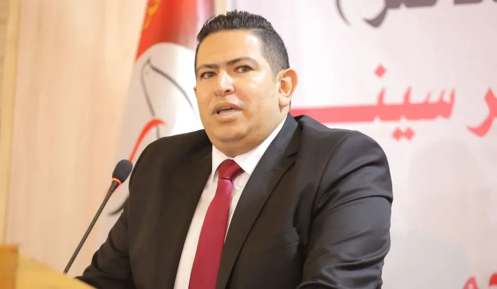 المهندس محمد رشيدي، الأمين العام لحزب الحرية المصري بمحافظة الإسماعيلية