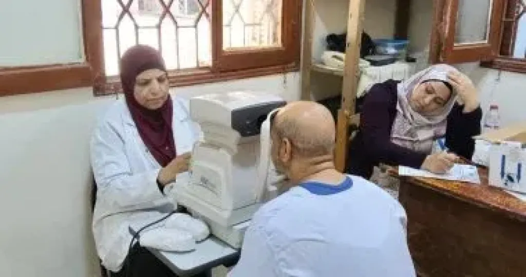 قافلة طبية من جامعة بنها لقرية نقباس بالقليوبية