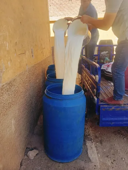 جانب من المضبوطات 
