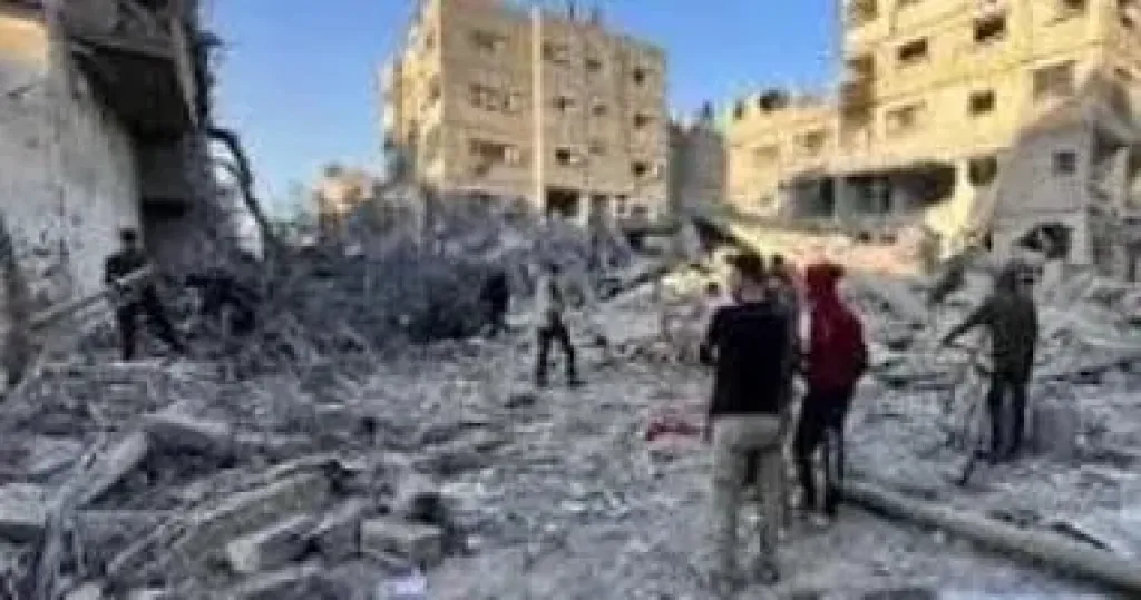 قصف على غزة