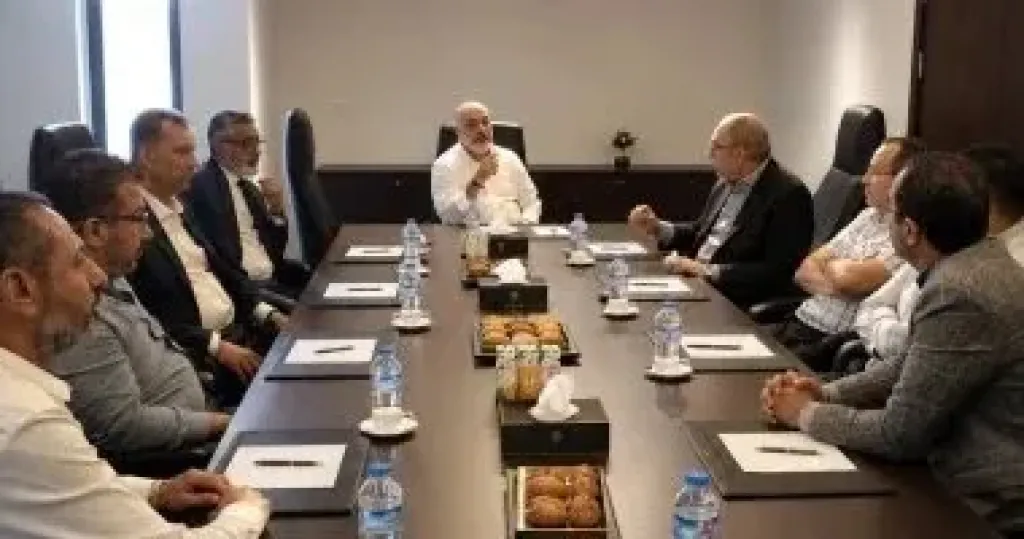 جانب من اللقاء