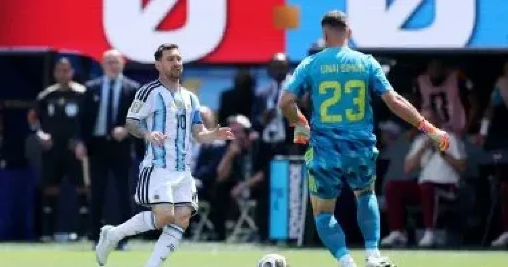 جانب من المباراة 