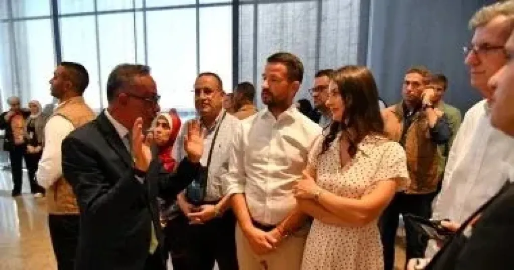 الرئيس ياكوف ميلاتوفيتش، رئيس جمهورية الجبل الأسود فى المتحف المصرى الكبير
