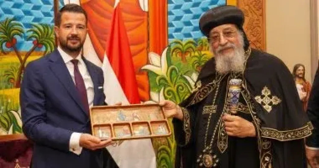 البابا تواضروس يستقبل رئيس جمهورية الجبل الأسود
