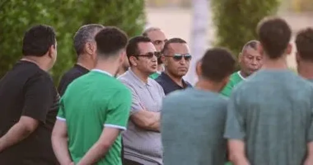 محمد سلامة يحضر معسكر الإتحاد السكندرى ببرج العرب