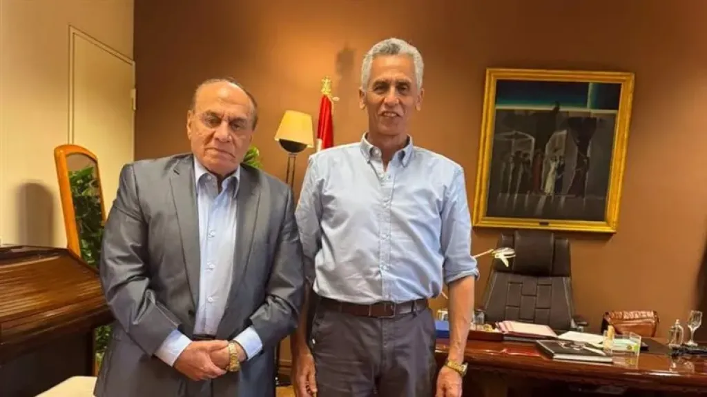 رئيس الاوبرا دكتور رضا الوكيل رئيس دار الاوبرا واللواء سمير فرج-