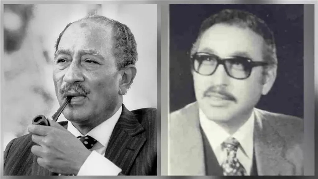 المذيع جلال معوض والسادات