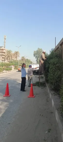 جانب من متابعه 