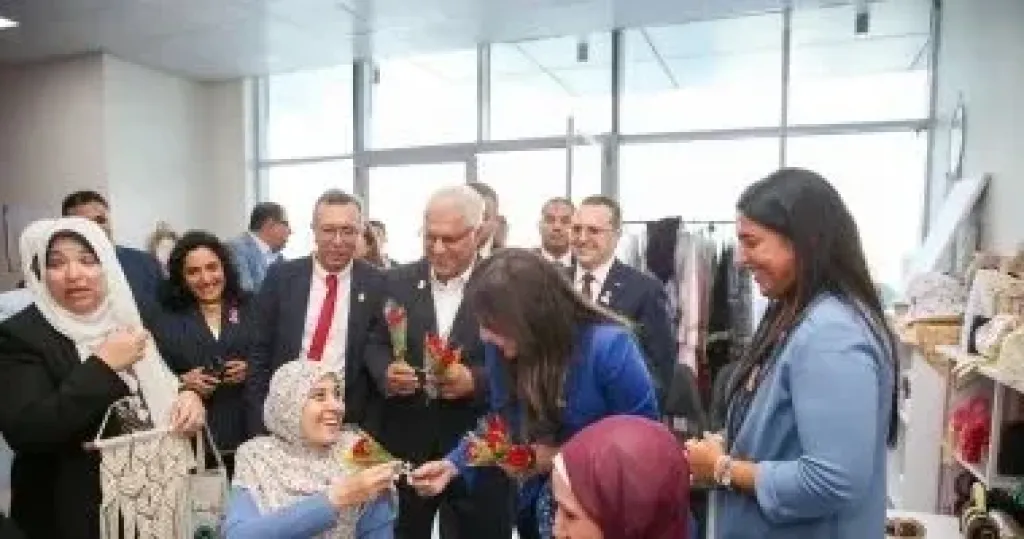 جانب من الزيارة