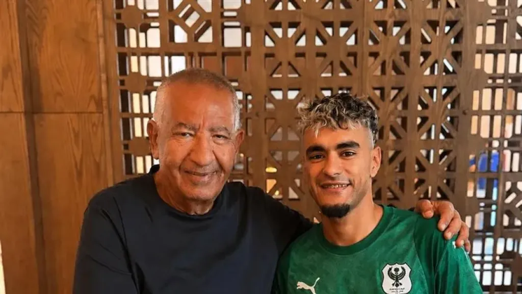 المهاجم المغربى عبدالله الزيانى