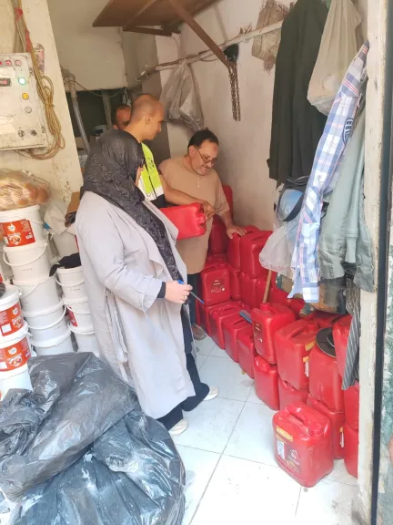 جانب من المضبوطات 