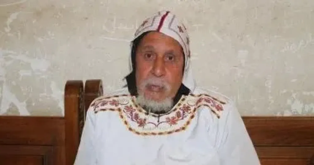 الكنيسة تعلن رحيل الراهب القمص متاؤس المحرقى