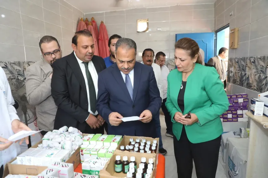 جانب من متابعة  القافلة 